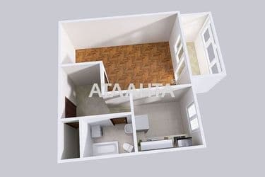 1-кімнатна квартира за адресою вул. Ожинова (площа 35,3 м²) - Atlanta.ua - фото 36