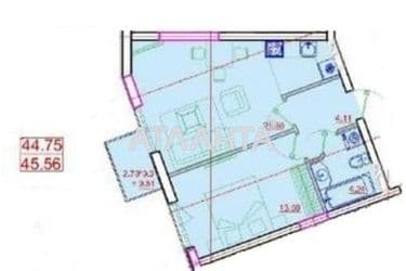 1-room apartment apartment by the address st. Primorskaya Suvorova (area 51,9 m²) - Atlanta.ua - photo 14