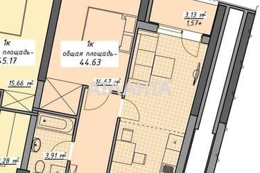 1-room apartment apartment by the address st. Kurortnyy per (area 44,6 m²) - Atlanta.ua - photo 20