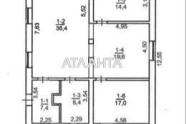 Будинок за адресою вул. Грушевського (площа 103,2 м²) - Atlanta.ua - фото 21
