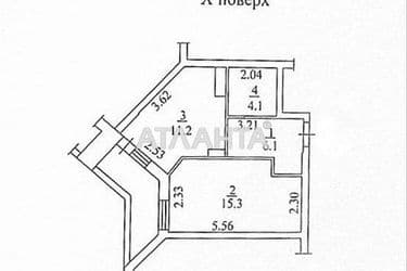 1-room apartment apartment by the address st. Ovidiopolskaya dor (area 39 m²) - Atlanta.ua - photo 17