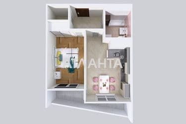 1-room apartment apartment by the address st. Sonyashnikova (area 41,0 m²) - Atlanta.ua - photo 36
