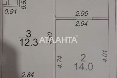 1-кімнатна квартира за адресою вул. Краснова (площа 42 м²) - Atlanta.ua - фото 16