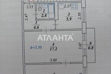 2-rooms apartment apartment by the address st. Gorodotskaya ul (area 45,3 m²) - Atlanta.ua - photo 38