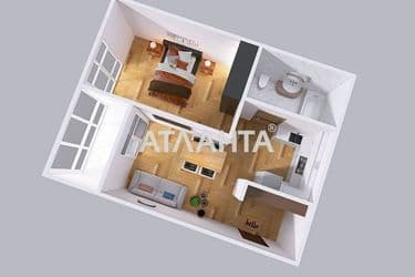 1-room apartment apartment by the address st. Kitayskaya ul (area 42,6 m²) - Atlanta.ua - photo 33