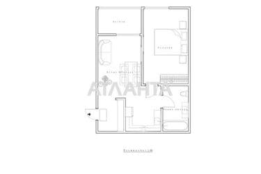 1-room apartment apartment by the address st. Kitayskaya ul (area 42,6 m²) - Atlanta.ua - photo 35