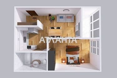 1-room apartment apartment by the address st. Kitayskaya ul (area 42,6 m²) - Atlanta.ua - photo 36