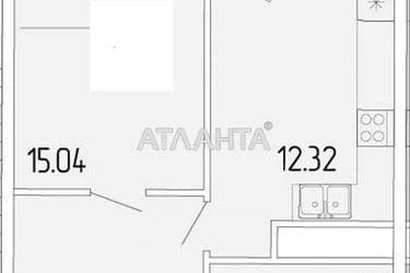 1-кімнатна квартира за адресою вул. Краснова (площа 43,5 м²) - Atlanta.ua - фото 12