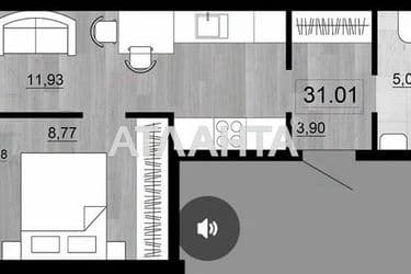 1-room apartment apartment by the address st. Tovarnyy per (area 31,0 m²) - Atlanta.ua - photo 10