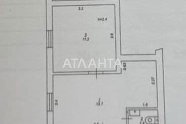 1-room apartment apartment by the address st. Lanzheronovskaya Lastochkina (area 26,3 m²) - Atlanta.ua - photo 16