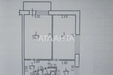 2-кімнатна квартира (площа 42 м²) - Atlanta.ua - фото 18