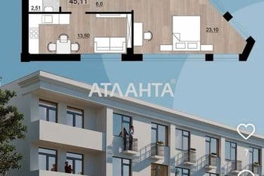 1-комнатная квартира по адресу Товарный пер. (площадь 45,1 м²) - Atlanta.ua - фото 12