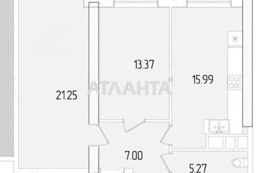 2-комнатная квартира по адресу ул. Краснова (площадь 65,5 м²) - Atlanta.ua - фото 46