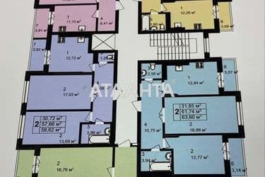 2-rooms apartment apartment by the address st. Shchiretskaya ul (area 68,5 m²) - Atlanta.ua - photo 22