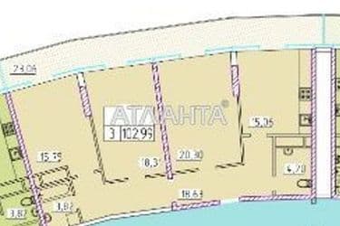 3-кімнатна квартира за адресою вул. Генуезька (площа 102 м²) - Atlanta.ua - фото 36
