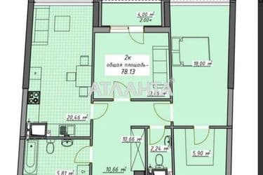 2-кімнатна квартира за адресою Курортний пров. (площа 78,1 м²) - Atlanta.ua - фото 21