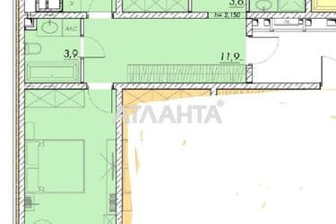 3-rooms apartment apartment by the address st. Prokhorovskaya Khvorostina (area 97,3 m²) - Atlanta.ua - photo 10