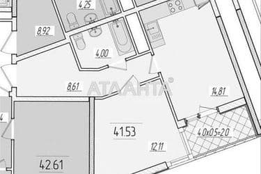 1-room apartment apartment by the address st. Krasnova (area 41,5 m²) - Atlanta.ua - photo 9