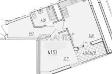 1-room apartment apartment by the address st. Krasnova (area 41,5 m²) - Atlanta.ua - photo 17