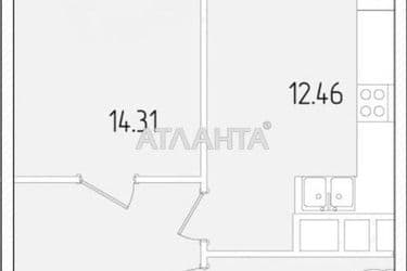 1-кімнатна квартира за адресою вул. Краснова (площа 42,5 м²) - Atlanta.ua - фото 8