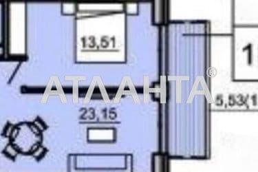 1-комнатная квартира по адресу ул. Авдеева-черноморского (площадь 46,4 м²) - Atlanta.ua - фото 16