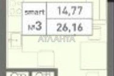 1-room apartment apartment by the address st. Vilyamsa ak (area 26,2 m²) - Atlanta.ua - photo 18