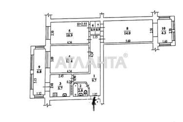 3-rooms apartment apartment by the address st. Lyustdorfskaya dor Chernomorskaya dor (area 69 m²) - Atlanta.ua - photo 30