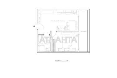 1-комнатная квартира по адресу ул. Орлика Пилипа (площадь 36,1 м²) - Atlanta.ua - фото 33