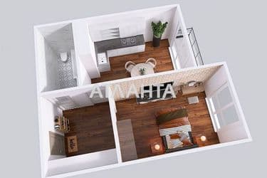 1-комнатная квартира по адресу ул. Краснова (площадь 41 м²) - Atlanta.ua - фото 34