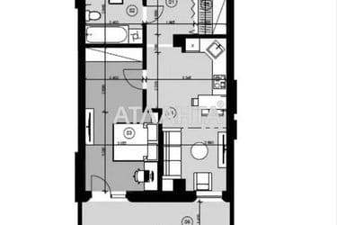 1-кімнатна квартира за адресою вул. Лесі Українки (площа 50,6 м²) - Atlanta.ua - фото 26