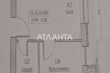 1-room apartment apartment by the address st. Spreysa (area 24 m²) - Atlanta.ua - photo 20