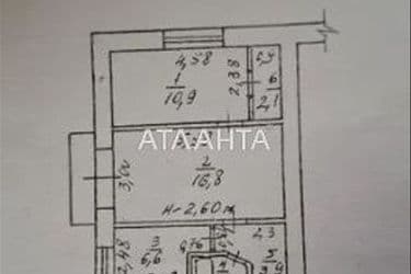 2-rooms apartment apartment by the address st. Fontanskaya dor Perekopskoy Divizii (area 44 m²) - Atlanta.ua - photo 18