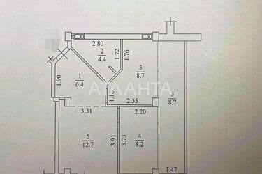 Багатокімнатна квартира за адресою вул. Львівська (площа 52,0 м²) - Atlanta.ua - фото 22