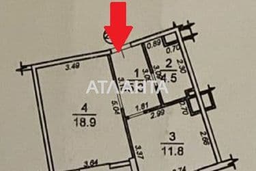 1-комнатная квартира по адресу ул. Генуэзская (площадь 45,2 м²) - Atlanta.ua - фото 26