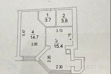 1-room apartment apartment by the address st. Mira (area 39 m²) - Atlanta.ua - photo 29