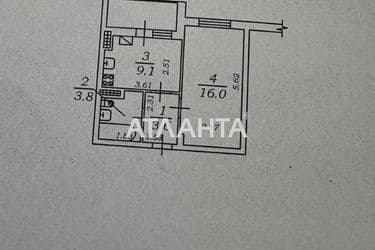 1-комнатная квартира по адресу ул. Проездная (площадь 34,8 м²) - Atlanta.ua - фото 16