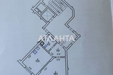 1-room apartment apartment by the address st. Zelenaya (area 44,3 m²) - Atlanta.ua - photo 16