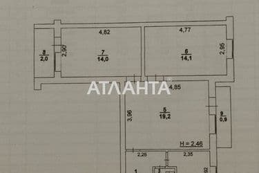 3-rooms apartment apartment by the address st. Dobrovolskogo pr (area 72 m²) - Atlanta.ua - photo 26
