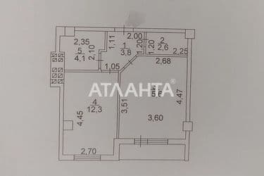 1-room apartment apartment by the address st. Novoselskogo Ostrovidova (area 39,6 m²) - Atlanta.ua - photo 29