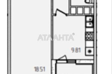 1-комнатная квартира по адресу ул. Краснова (площадь 42,5 м²) - Atlanta.ua - фото 12