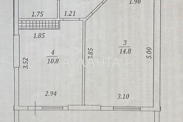 1-room apartment apartment by the address st. Nebesnoy Sotni pr Zhukova marsh pr Leninskoy iskry pr (area 45 m²) - Atlanta.ua - photo 24