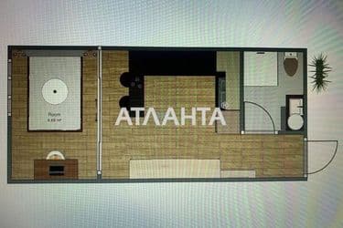 1-комнатная квартира по адресу ул. Абрикосовая (площадь 24,6 м²) - Atlanta.ua - фото 32