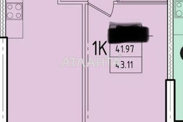1-room apartment apartment by the address st. Genuezskaya (area 41,8 m²) - Atlanta.ua - photo 12