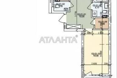 2-rooms apartment apartment by the address st. Truskavetskaya ul (area 73,6 m²) - Atlanta.ua - photo 14