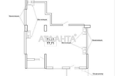 2-комнатная квартира по адресу Тополинный пер. (площадь 77 м²) - Atlanta.ua - фото 12