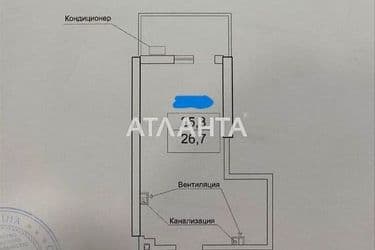 1-room apartment apartment by the address st. Topolinnyy per (area 26,7 m²) - Atlanta.ua - photo 16