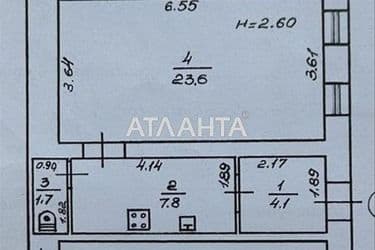 2-rooms apartment apartment by the address st. Preobrazhenskaya Sovetskoy Armii (area 45 m²) - Atlanta.ua - photo 26