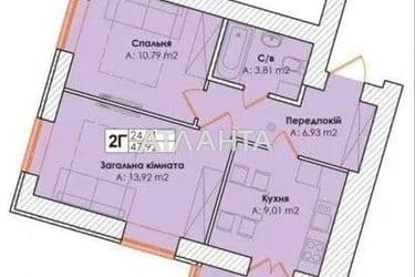 2-rooms apartment apartment by the address st. Ostromirska (area 49 m²) - Atlanta.ua - photo 40