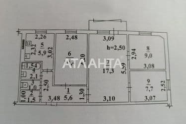 4+-rooms apartment apartment by the address st. Malinovskogo marsh (area 63 m²) - Atlanta.ua - photo 25