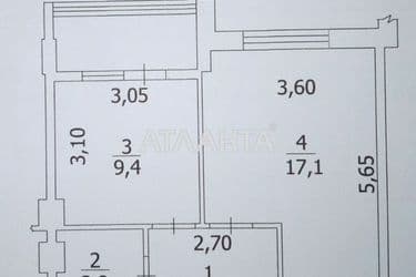 1-room apartment apartment by the address st. Nebesnoy Sotni pr Zhukova marsh pr Leninskoy iskry pr (area 40 m²) - Atlanta.ua - photo 30